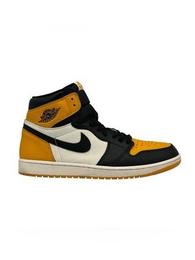 Air Jordan 1 Retro High OG Taxi Yellow Mens Size 13 Sneakers  555088-711